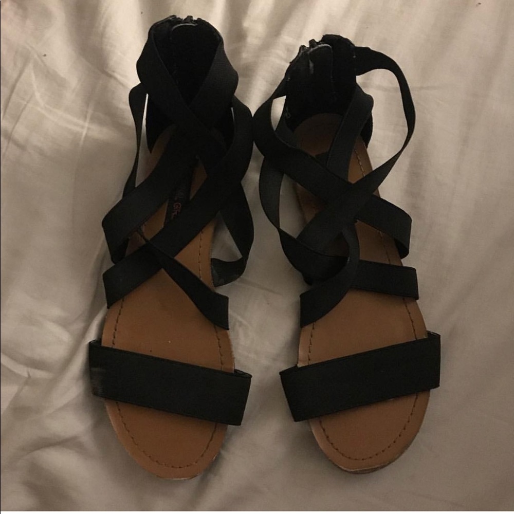 steve madden girl gladiator sandals